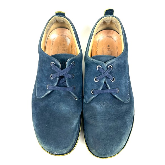 Samuel Hubbard Hubbard Free Vibram Blue Suede Walking Shoes M1100-016 Men’s Sz 9 - Picture 2 of 9